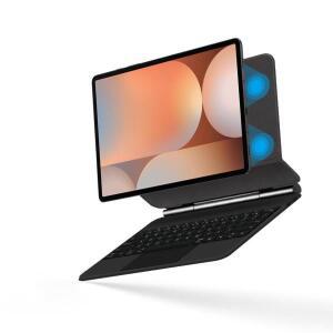 초박형 매직 컨트롤 마그네틱 케이스 트랙패드 RGB 백라이트 키보드 삼성 갤럭시 탭 S10 S9 S8 울트라 14.6