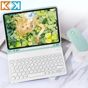 K&K 케이스 및 키보드 아이패드 프로 10.5 11 2020 10.2 스마트 커버 에어 2 3 9.7 2017 2018 4 블루투스