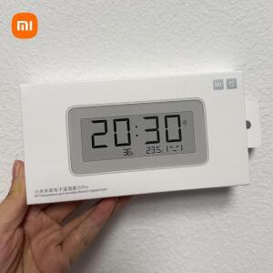 Xiaomi Mijia 전자 잉크 스크린 스마트 온도 및 습도 측정기 Pro 3.7 인치 LCD 디지털 시계 Bluetooth 4.0