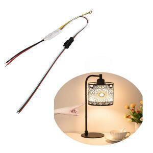 스마트 터치 금속 스위치 3V-24V LED 알루미늄 스트립/테이블 램프/금속 입상(단일 및 이중 색상)용 간섭