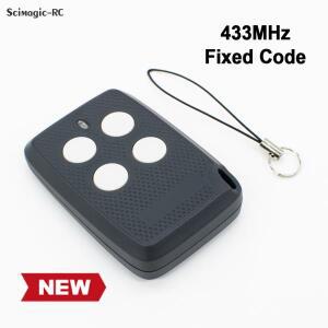 PROTECO TX433/PTX433 405/PTX433 AZUL/TX3/HIT 433MHz 고정 코드 차고 문 게이트 송신기 키 FOB 명령용 리