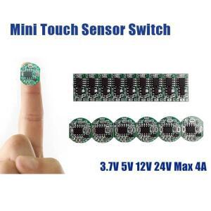 미니 터치 센서 디밍 가능 스위치 DC12V LED 램프 스트립 옷장 감지기 자동 스마트 용 버튼 맞춤형