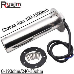 보트 자동차 RV용 수위 하수 게이지 센서, 탱크 레벨 9-32V, 맞춤형 크기, 1000mm, 850mm, 0-190ohm, 240-3