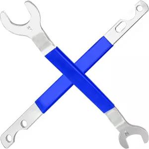 32mm 및 렌치 세트와 BMW 포드 GM 닷지 쉐보레 지프용 워터 펌프 풀리 홀더가 포함된 LUBKIVZA 프로페셔널