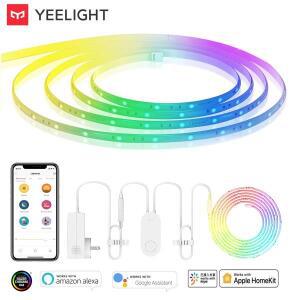 글로벌 버전 Yeelight Aurora 스마트 라이트 스트립 1S RGB 다채로운 WiFi 2M ~ 10M 60 LED LightStrip For