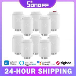 고품질 SONOFF TRVZB Zigbee 온도 조절 라디에이터 밸브 스마트 홈 난방 Froest Protection eWeLink Alexa