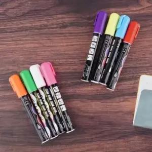 [문구/오피스] 8색 레터링 펜 유리잔 글라스 파티 낙서용 마커