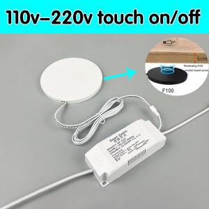 AC 110-220v 터치 센서는 나무 LED 조명 컨트롤러 스위치를 통해 스마트 홈 옷장 스위치에 사용할 수 있습
