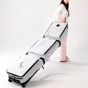 스노우보드 가방 무소음 바퀴 휠백 롤러 캐리어 숄더백 여행