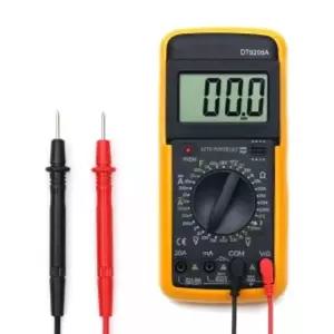 디지털멀티미터DT9205A콘덴서메가전기테스터기 디지털멀티미터기