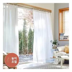 모던하우스 ON 차르르 쉬폰 나비주름 긴창문커튼 280x235 1P 1232329