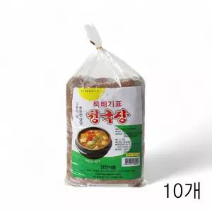 완전식품 뚝배기표 청국장 2KG X 10개 양념청국장 청국장양념 청국장찌개