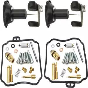 야마하 V 스타 250 650/비라고 125 250/루트 66 XV125 XVS650 카뷰레터 리빌드 수리 키트 플로트용 2세트