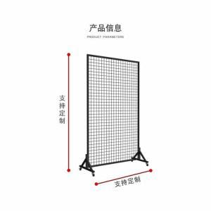 접이식 스탠드 네트망 전시용 파티션 전시 휀스망 그림 철망