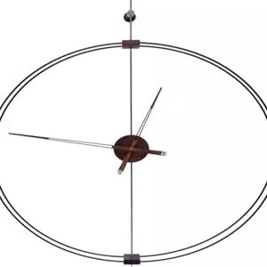 거실 철제 벽걸이 북유럽 대형 호두나무 아트월 엔틱