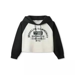 topten 여성 더블니트 그래픽 스웨트후디MSG1TH2001