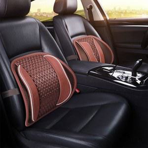 운전석 쿠션 차량 의자 등쿠션 허리받침대 호박 받침대 방지 귀여운 사무실 손으로 허리