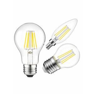 멘트 전구 E27 E14 4W 69 luz 거리 ST64 G40 삼색등 차고 장식