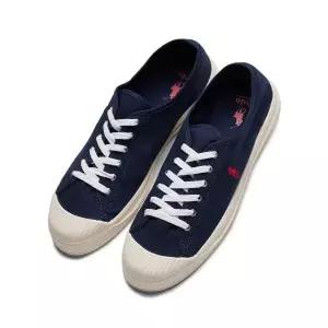 폴로 에센스 100 캔버스 캡 토 스니커즈 네이비 FB863086