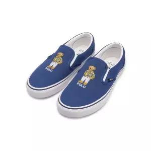 폴로 키튼 베어 슬립온 스니커즈 다크블루 FB862783