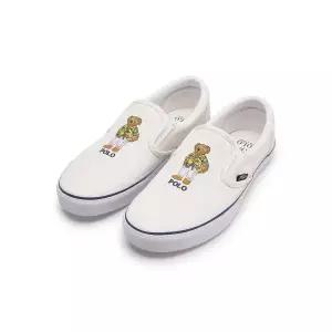 폴로 키튼 베어 슬립온 스니커즈 내추럴 FB862779