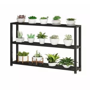 다육이 화분 선반 진열대 철제 베란다 폭좁은 틈새 받침대 소형 원목 정리대