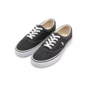 폴로 키튼 워시 캔버스 스니커즈 블랙 FB862774