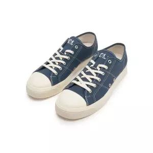 폴로 아민 캔버스 로우 탑 스니커즈 네이비 FB862745