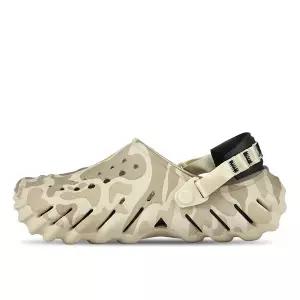 [크록스]크록스 에코 덕 카모 클로그 샌들 본 블랙 211981-2YJ