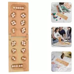 보드게임 만칼라 접이식 체스 성인용 두뇌 훈련 1 개 보드 게임 씽킹 퍼즐