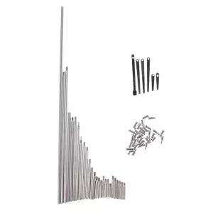 OBOE 수리 도구 실린더 테스터 롤러 포함 1 세트 칼림바 마림바 건반 전자 악기