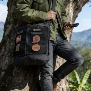 헬멧백 미군 오토바이 투웨이 조종사가방 토트 포켓