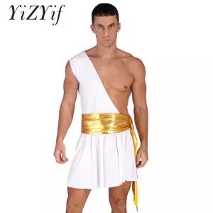 할로윈 코스튬 코스프레 이벤트 옷 섹시 의상 남성용 로마 검투사 고대 그리스 신 갑옷 군인 역할 놀이 중