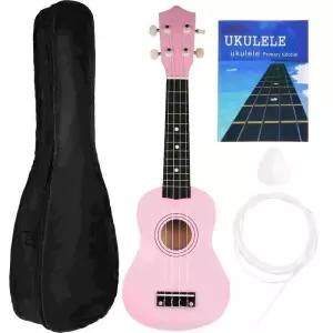 하와이안 우쿨렐레 악기 어린이 및 성인용 스트링 선택 보관 가방 21 인치 칼림바 마림바 건반 전자