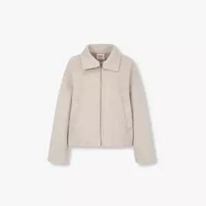 백화점 스튜디오 톰보이 집업 하이넥 울 숏점퍼 9175413992