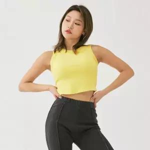 컴포트랩 에르고핏 골지 나시탑 단품 숏기장ver 396395