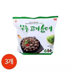 해드림 부추 고기순대 500g x 3개