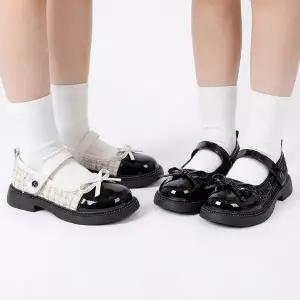 리틀잼스 아동용 여아 트위드 구두 드레스슈즈 공주 신발 kd222