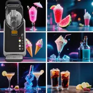 제이블룸픽 슬러시기계 살얼음 기계 스무디 슬러쉬