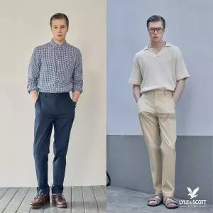 라일앤스콧 26SS 남성 코튼 나일론 베이직 팬츠 1종