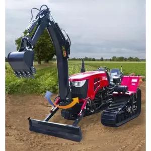 소형포크레인 트랙터 대마력 회전경운기 포크레인