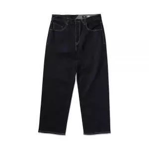 Volcom 남성용 빌로우 루즈 핏 데님 진 팬츠 헹구요. 36 [호환]