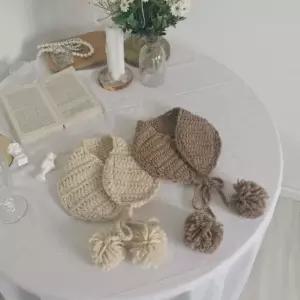 방울 니트 귀도리 귀여운털귀마개 귀마개 귀도리 겨울