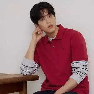 [백화점 정품] 빈폴 멘 [Essential] 피케 칼라넥 반소매 티셔츠 - 레드 (BC6242E716)