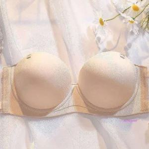 여성드레스브라연출 패드 브라탑 여자 속옷 뽕 3가지 노와이어 볼륨렛 심리스 뽕오프숄더bcd990