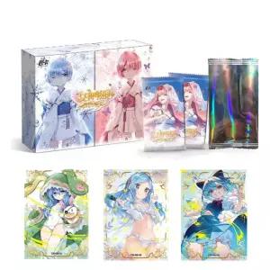 보드게임 여신 이야기 카드 컬렉션 상자 크리스마스 한정 선물 PR 부스터 섹시한 MR 애니메이션 테이블 놀