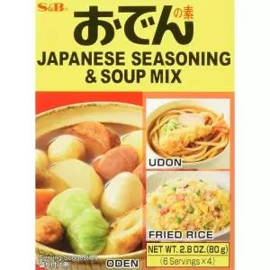 SB 일본 핫팟 오뎅 수프 믹스 79.4g2.8온스 [호환]