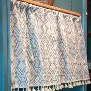 패브릭 커튼 커텐 카페미니 창문 짧은 집꾸미기주방 작은창 인테리어 [m814C14]