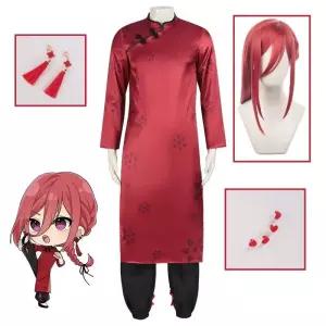 할로윈 코스튬 코스프레 이벤트 옷 섹시 의상 애니메이션 블루 락 치기리 효마 중국 스타일 쿵푸 역할 놀이