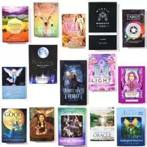 보드게임 신제품 타로 데크 오라클 카드 신비한 점술 마녀 여성용 소녀 게임 보드